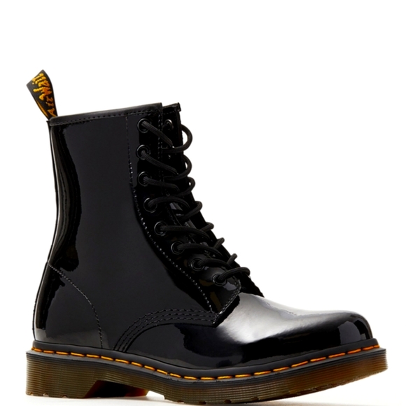 Dr Martens Women's 1460 Patent Leather Boots UK 6/ US 8 - Picture 1 of 4